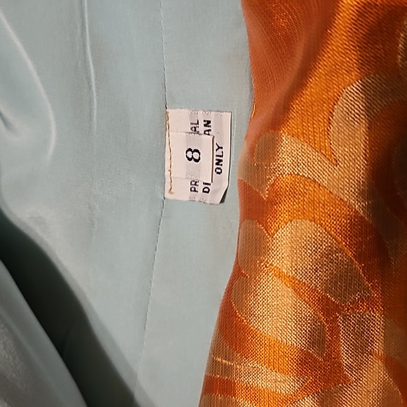 Oscar de la Renta Trench Coat Floral Print AND matching dress - Picture 8 of 8